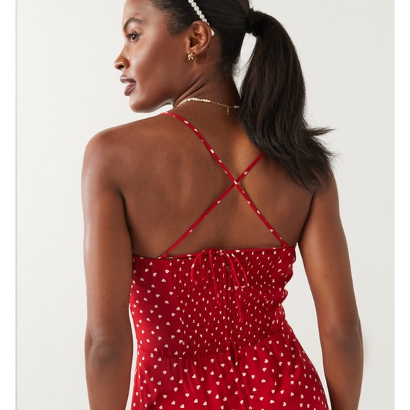 Francesca's Collections Dresses & Skirts - Heart Pattern Midi dress from Francesca’s.